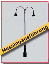 Spur 1 Schneider 1512-L Straßenlaterne Bogenlampe 2-fach mit LED  - OVP NEU