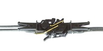 TAMS 71-02021-02 SK-2, 2-er Pack Stromführende Kupplungen (1 Paar)