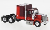 Brekina 1/87 85777 GMC General dunkelrot, hellrot, 1980,  - NEU