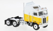 Brekina 1/87 85732 Kenworth K 100 Aerodyne gelb, weiss, 1976,  - NEU