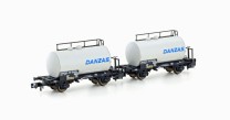 Hobbytrain N H24834 2er Set Leichtbau-Kesselwagen DB/Danzas, Ep.IV - NEU