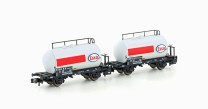 Hobbytrain N H24832 2er Set Leichtbau-Kesselwagen DB/Esso, Ep.IV - NEU