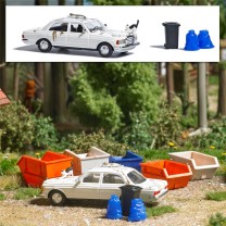 Busch H0 7985 Katzenauto -NEU