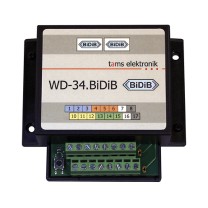 TAMS 46-12357-01 Weichendecoder WD-34.BiDiB, Fertig-Gerät