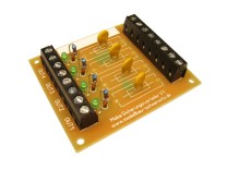 4-fach Modellbahn Moba Sicherungsverteiler V1 mit PTC Sicherungen