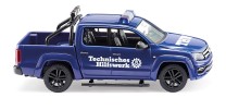 Wiking H0 1/87 031145 VW Amarok Geländepritsche THW - NEU