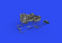Eduard Accessories 1:48 648857 Mi-24V cockpit turquoise PRINT & SPACE 1/48 EDUARD/ZVEZDA