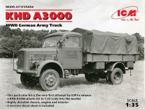 ICM 1:35 35454 KHD A3000, WWII German Truck