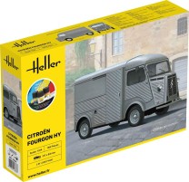 Heller 1:24 56768 STARTER KIT Citroen Fourgon HY