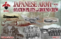 Red Box 1:72 RB72052 WW2 Japanese Army Aviation pilots a.grcr