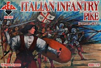 Red Box 1:72 RB72101 Italian infantry(Pike),16th century,set3
