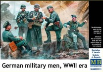 Master Box Ltd. 1:35 35211 German military men, WWII era