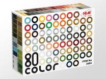 ICM  3004 Acrylic paint set 80 pcs (77 color + 3 varnishes) 80 x 12 ml