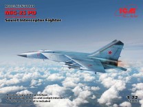 ICM 1:72 72177 MiG-25 PD, Soviet Interceptor Fighter