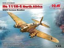 ICM 1:48 48265 He 111H-6 North Africa,WWII German Bombe Limited