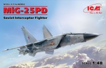 ICM 1:48 48903 MiG-25 PD, Soviet Interceptor Fighter