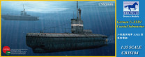 Bronco Models 1:35 CB35104 German U-XXIII Coastal Submarin