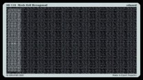 Eduard Accessories  110 Gitter/Mesh, 6x6 Hexagonal