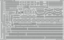Eduard Accessories 1:350 53245 DKM Schleswig - Holstein for Trumpeter