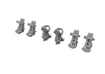 Eduard Accessories 1:72 672292 Luftwaffe rudder pedals PRINT 1/72