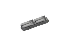 Eduard Accessories 1:72 672293 S-199 4xETC 50 rack w/bombs 1/72