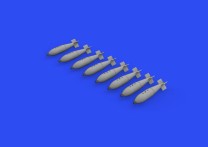 Eduard Accessories 1:72 672276 British 1000lb free fall bombs