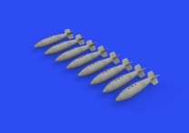 Eduard Accessories 1:72 672278 British 1000lb retarded bombs w-960 fuse for
