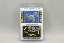 Eduard Accessories 1:48 648012 F-4C/D/E/F/G wheels (HAS)