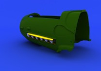 Eduard Accessories 1:48 648247 Bf 109G exhaust stacks for Eduard
