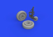 Eduard Accessories 1:48 648768 F4F-3 wheels late