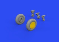 Eduard Accessories 1:48 648816 F4F-4 wheels late for EDUARD