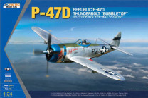 KINETIC 1:24 K3207 P-47D Thunderbolt Bubble Top