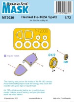 Special Hobby 1:72 100-M72030 Heinkel He 162 MASK