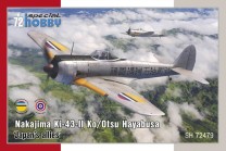 Special Hobby 1:72 100-SH72479 Nakajima Ki-43-II Ko/Otsu Hayabusa Japan's allies