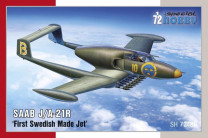 Special Hobby 1:72 100-SH72480 SAAB J/A-21R 'First Swedish Made Jet'