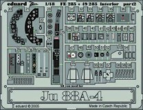 Eduard Accessories 1:48 FE285 Ju 88A-4 interior