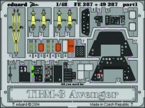 Eduard Accessories 1:48 FE287 TBM-3 Avenger