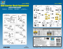 # Trumpeter 1:350 6645 USN Carrier Deck Equipment
