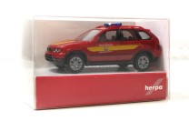 Modellauto H0 1/87 Herpa 045957 BMW X5 Werkfeuerwehr Regensburg