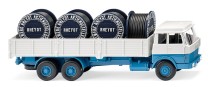 *Wiking H0 1/87 043309 Hanomag Henschel Hochbordpritschen-Lkw Kabelwerke Rheydt - NEU