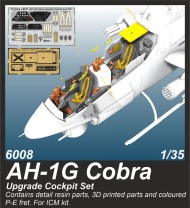 CMK 1:35 129-6008 AH-1G Cobra Upgrade Cockpit Set 1/35 / for ICM kits