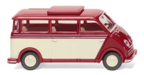 *Wiking H0 1/87 033405 DKW Schnelllaster Bus - rubinrot/elfenbein - OVP NEU