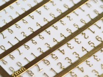 Matho Models  80006 PE Numbers: 1,5 - 2,0 - 2,5 - 3,0mm