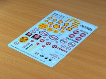 Matho Models 1:35 35099 Oil & Gas Station decals