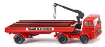 *Wiking H0 1/87 050207 Mercedes Benz Baustoffwagen Raab Karcher  - NEU 