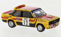 Brekina 1/87 22659 Fiat 131 Abarth, Monte Carlo, 1980, Calberson, #12, 1:87