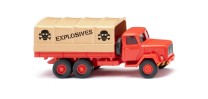 *Wiking H0 1/87 042701 Magirus Eckhauber Pritschen LKW EXPLOSIV - NEU