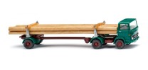 *Wiking H0 1/87 039012 MB PLS 1317 Langholztransporter grün - NEU