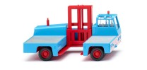 *Wiking H0 1/87 0066703 Seitenstapler hellblau / rot  - NEU