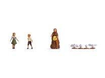 NOCH H0 15804 Hänsel und Gretel mit Hexe, 